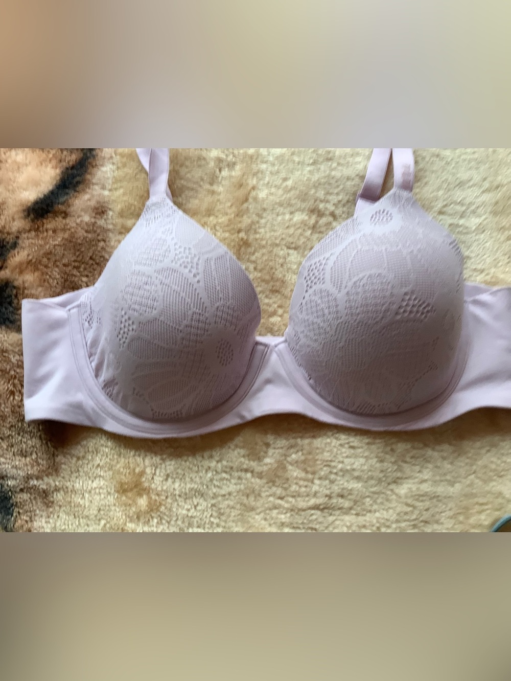 Aerie Light Lavender Lace Bra